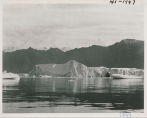 Image of Iceberg and Black Hills